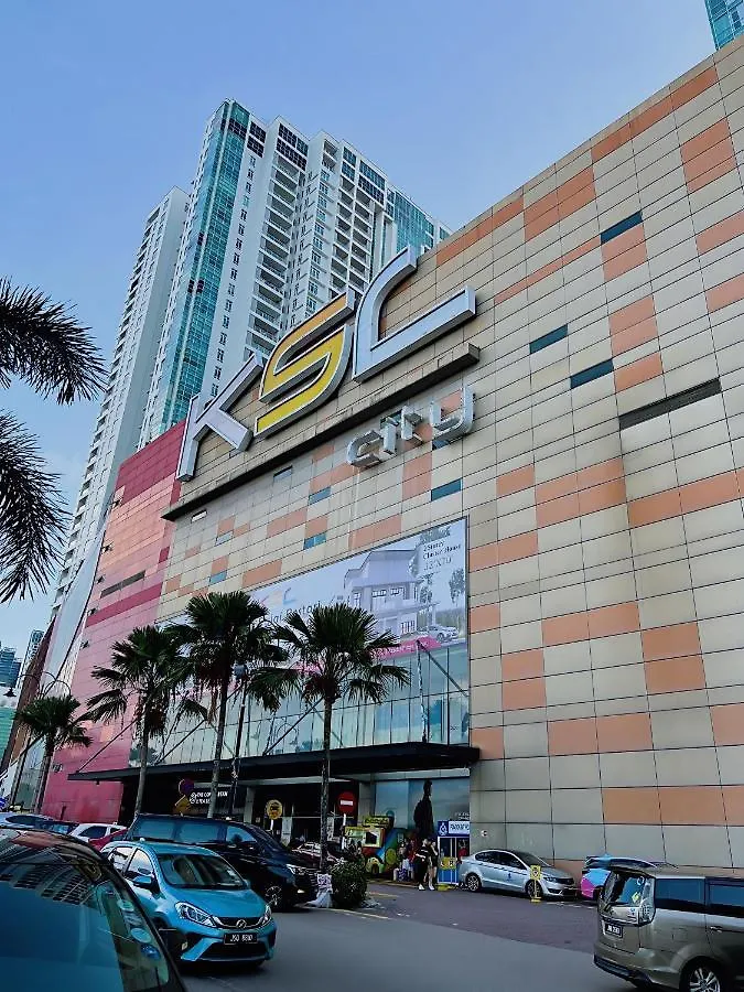 Apartment Ksl City Mall Johor Bahru 5 Pax High Floor City View Malaysia